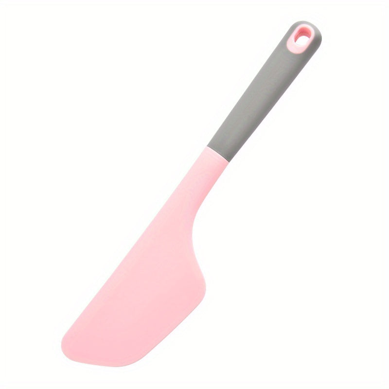 Extra-Large Silicone Short Spatula - a Versatile Tool for Home Kitchens, Perfect for Spreading Cake Cream, Durable And Heat-Resistant for Baking, Suitable for Cooking, Baking, Mixing, And Cutting Cream Cakes, Ideal for Commercial Kitchen Use