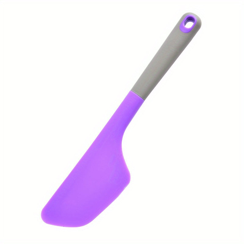 Extra-Large Silicone Short Spatula - a Versatile Tool for Home Kitchens, Perfect for Spreading Cake Cream, Durable And Heat-Resistant for Baking, Suitable for Cooking, Baking, Mixing, And Cutting Cream Cakes, Ideal for Commercial Kitchen Use